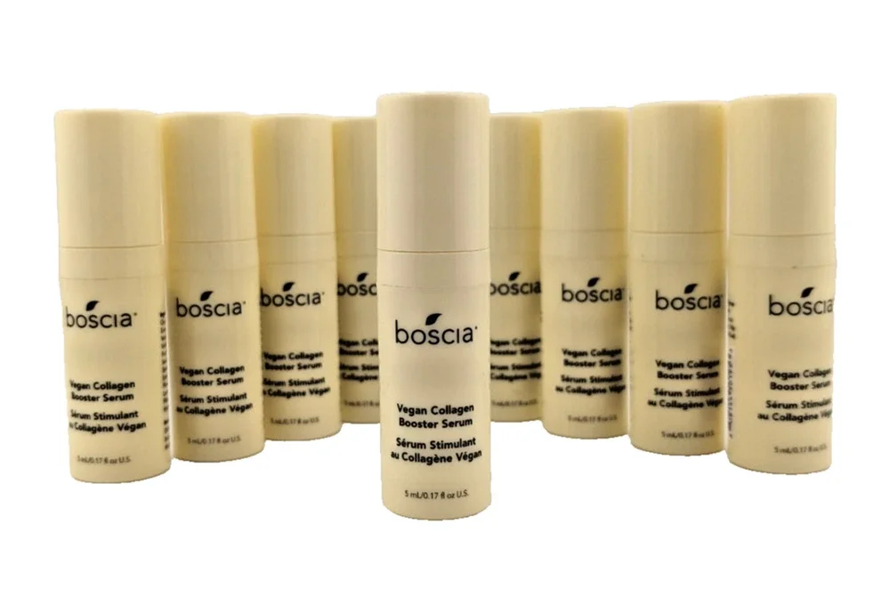 10x BOSCIA Vegan Collagen Booster Serum 5ml / 0.17floz Each Sample Size NEW